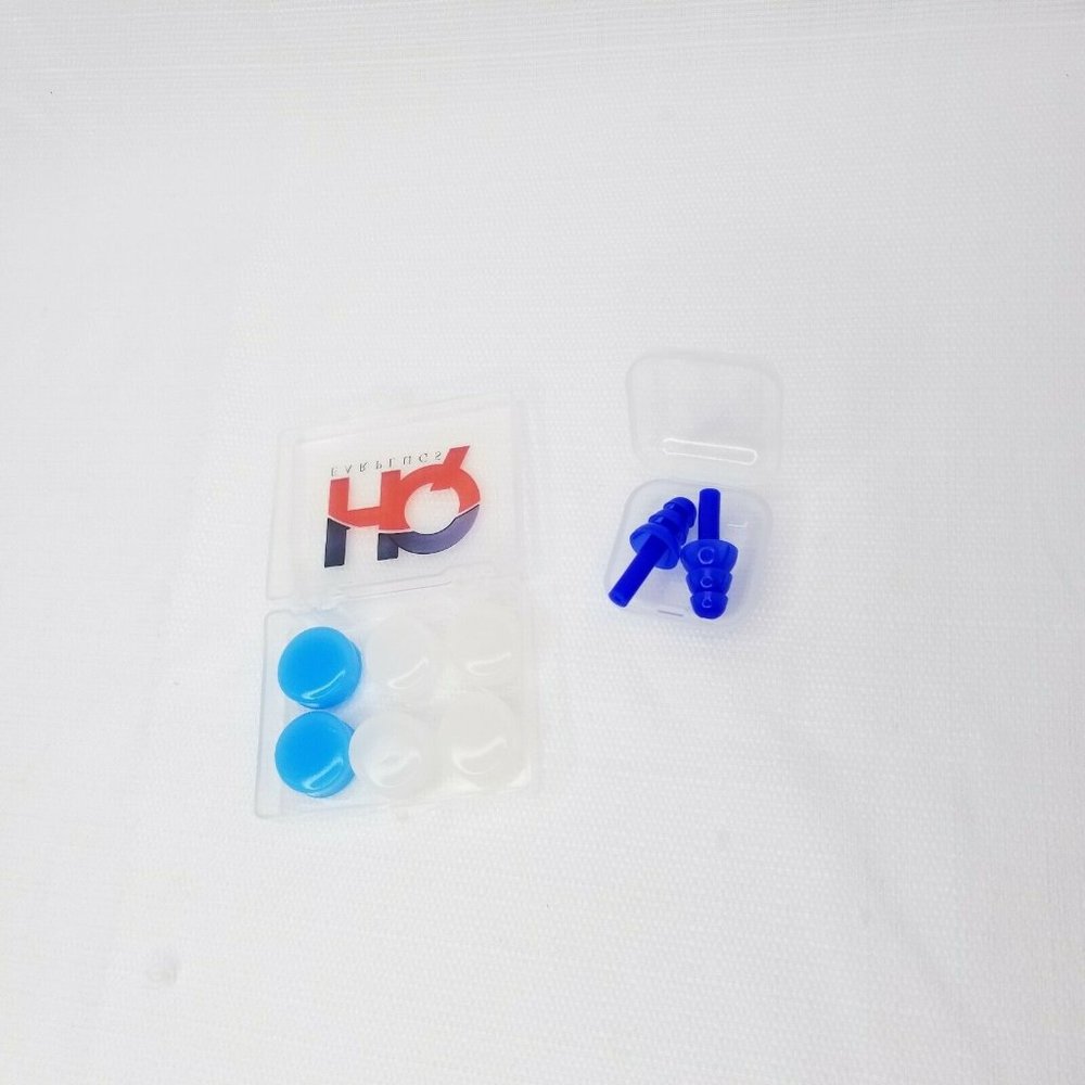 Reusable Silicone Ear Plugs Waterproof Noise